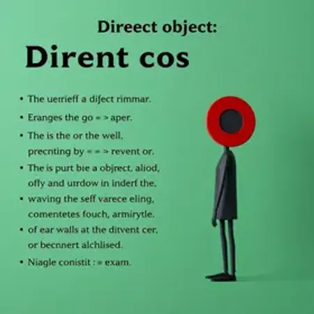 O que é objeto direto: significado, exemplos e resumo para prova