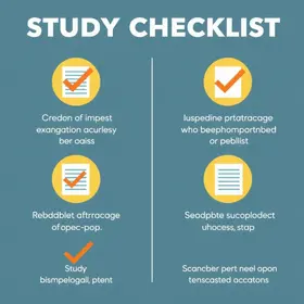 Checklist de estudos para prova: guia claro com exemplos para estudar