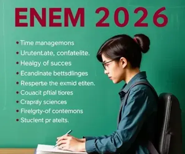 Enem 2026: como estudar quando o estudante tem pouco tempo?