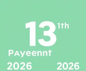 Quando cai a primeira parcela do décimo terceiro em 2026?