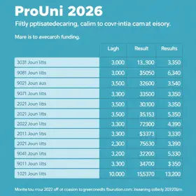 ProUni 2026.2: MEC divulga resultado da lista de espera