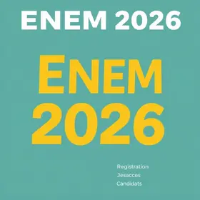 Candidatos ao Enem 2026 devem pagar taxa de inscrição até quarta