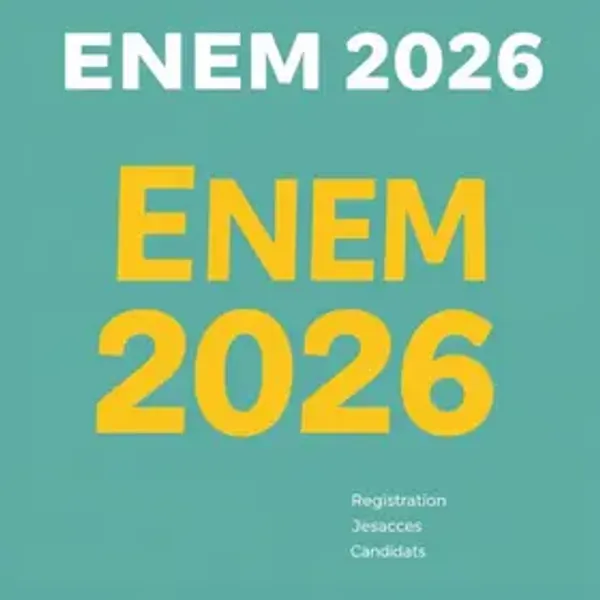 Candidatos ao Enem 2026 devem pagar taxa de inscrição até quarta