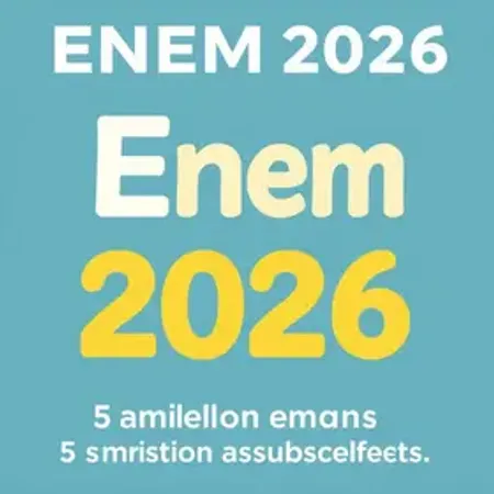 Enem 2026 tem mais de 5 milhões de inscritos