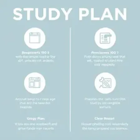 Plano de estudos para iniciantes: guia claro com exemplos para estudar