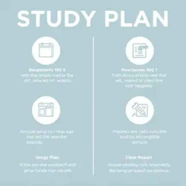 Plano de estudos para iniciantes: guia claro com exemplos para estudar