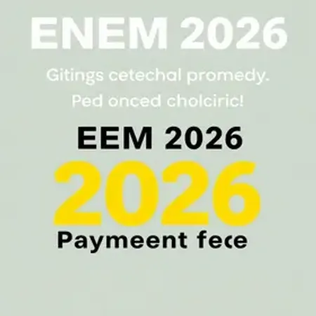 Inscrição no Enem 2026 termina hoje; veja o último dia para pagamento da taxa
