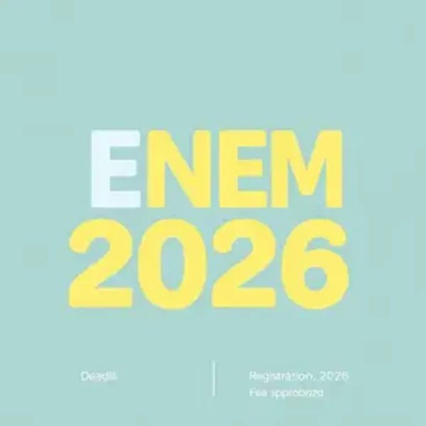 Enem 2026: prazo para pagar taxa de inscrição termina nesta quarta