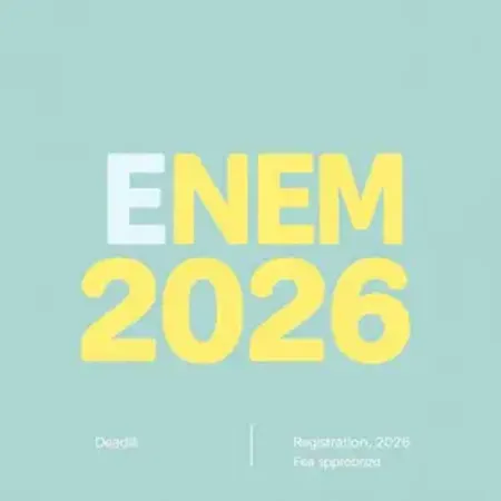 Enem 2026: prazo para pagar taxa de inscrição termina nesta quarta