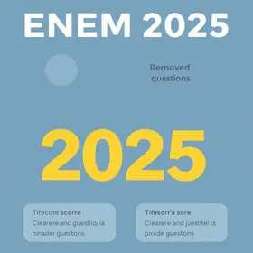 Questões do Enem 2025 foram retiradas do cálculo da nota pela dificuldade; saiba quais