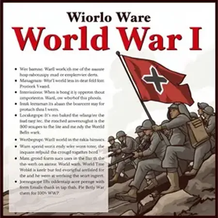 Resumo de Primeira Guerra Mundial para prova: guia claro com exemplos para estudar