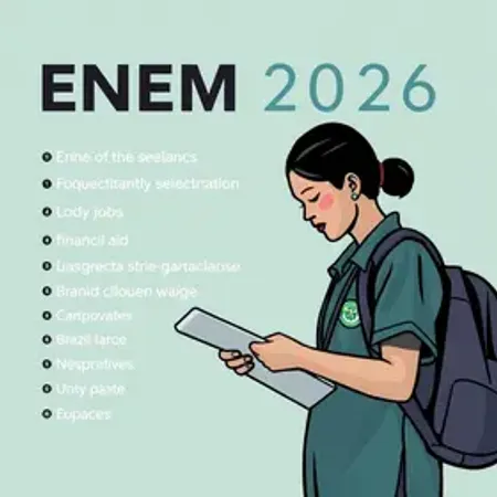 MEC abre seleção para quem quer trabalhar no ENEM 2026 e oferece auxílio de R$ 510 por dia