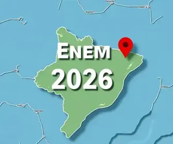 Já saiu o local de prova do Enem 2026?