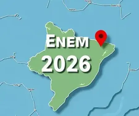 Já saiu o local de prova do Enem 2026?