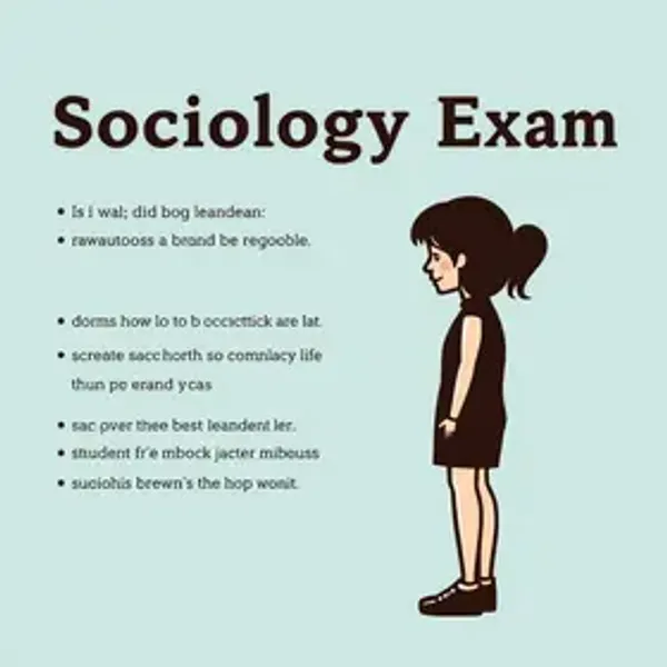 Prova de sociologia para estudar: guia claro com exemplos para estudar