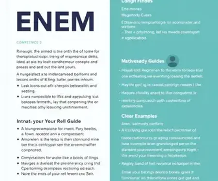 Competência 2 da redação do Enem: guia claro com exemplos para estudar