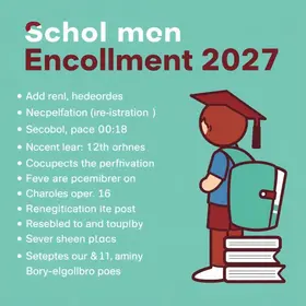 Matrícula escolar 2027: datas, inscrição e documentos