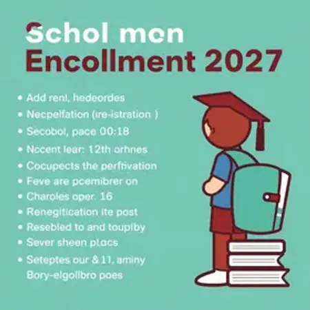 Matrícula escolar 2027: datas, inscrição e documentos