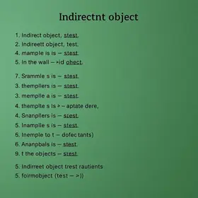 O que é objeto indireto: significado, exemplos e resumo para prova