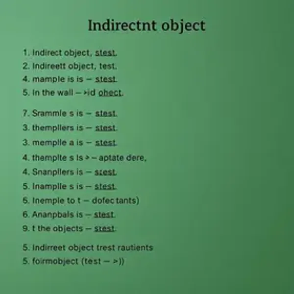 O que é objeto indireto: significado, exemplos e resumo para prova