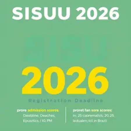 Sisu+ 2026: MEC divulga primeiras notas de corte parciais; inscrições seguem até 19 de junho