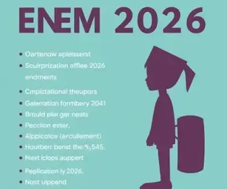 Edital do Enem 2026: calendário, regras e próximas etapas