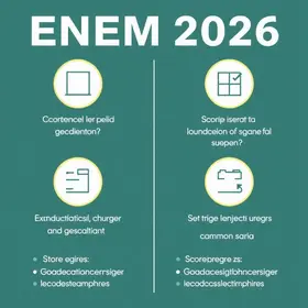 Tudo sobre o Enem 2026: como é a prova, critérios de correção, uso das notas e outras dúvidas