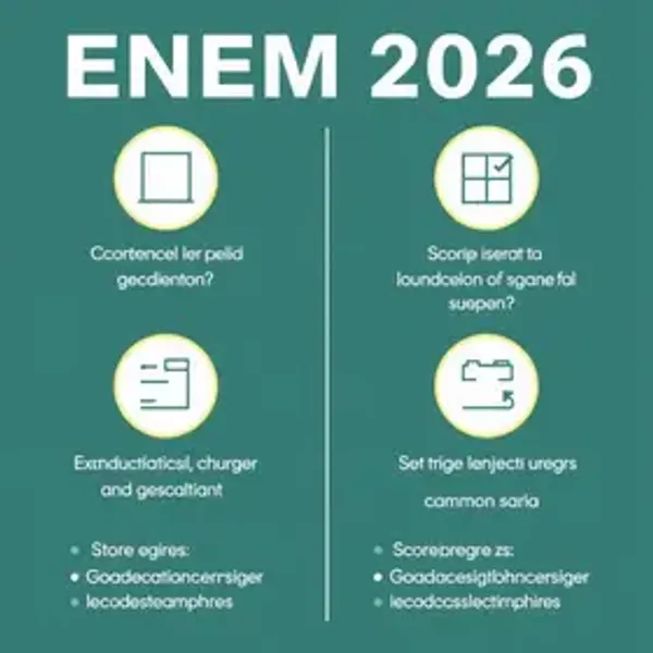 Tudo sobre o Enem 2026: como é a prova, critérios de correção, uso das notas e outras dúvidas