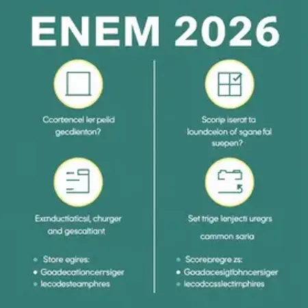 Tudo sobre o Enem 2026: como é a prova, critérios de correção, uso das notas e outras dúvidas
