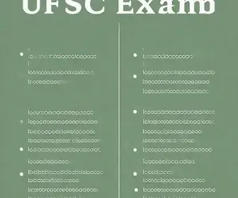 Provas anteriores UFSC: guia claro com exemplos para estudar