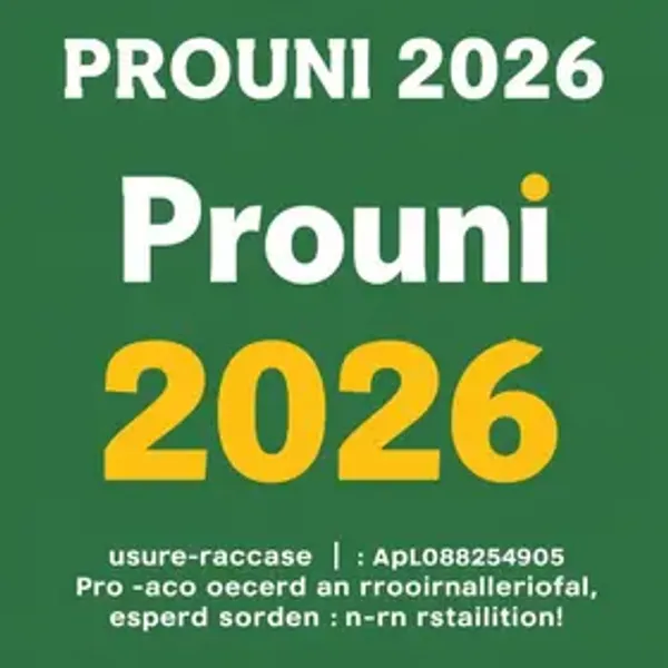Inscrições para Prouni 2026 do 2º semestre estão abertas