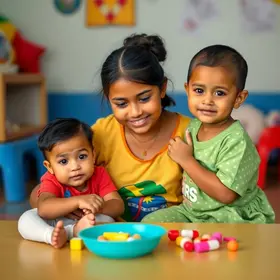 Falta de creche afeta renda e carreira das mães no Brasil